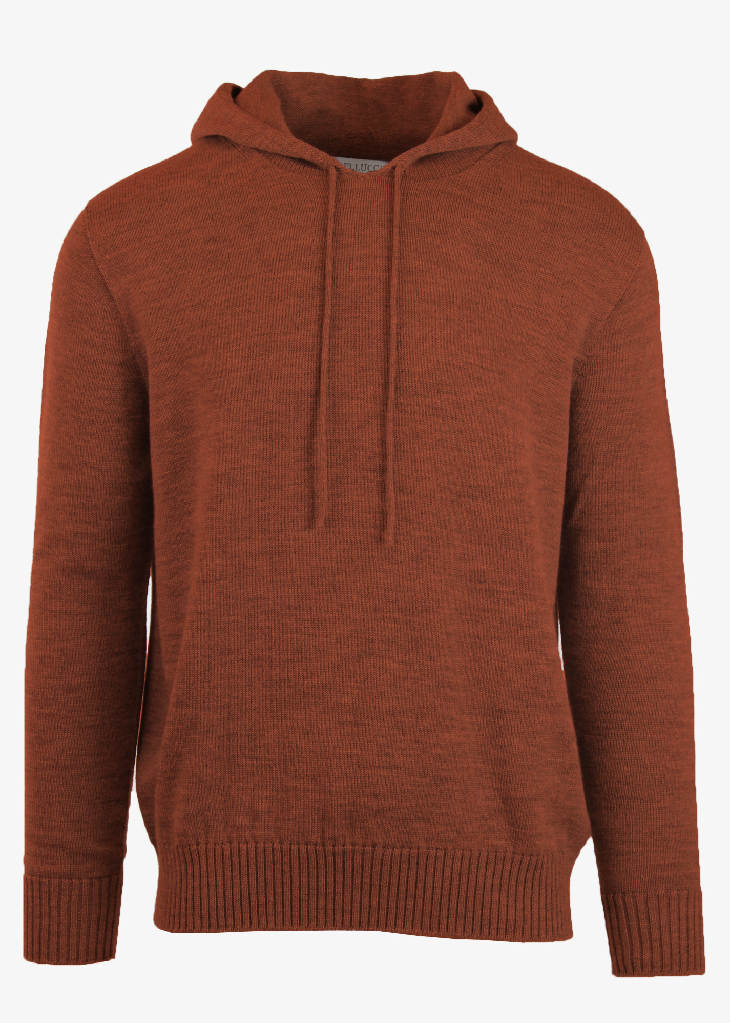 merino hoodie OCHRE